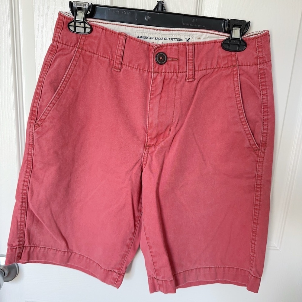 American Eagle Outfitters Salmon Flat Front Shorts